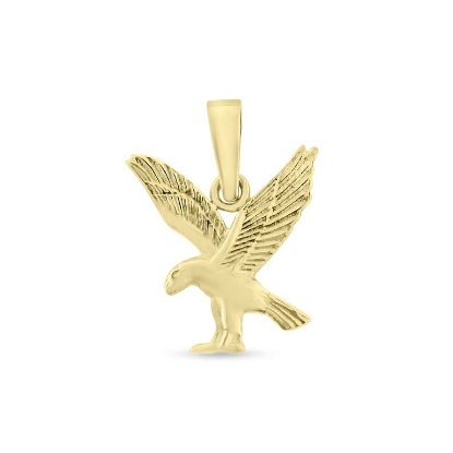 Billede af Vedhæng falckfugl 14 kt. facon 2,3 gr. (prisen er excl. guld)