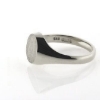 Billede af Ring, Signetring oval plade 11*9,5 mm 925s