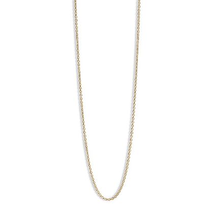 Billede af Jane Kønig Anchor halskæde sølv forgyldt (42+50+60+80cm)