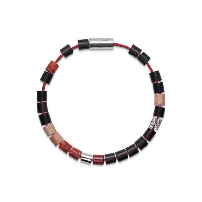 Billede af Mads Z Black Sun Montanita Beach sølv armbånd