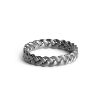 Billede af *Jane Kønig Medium Braided ring sølv flet str. 58