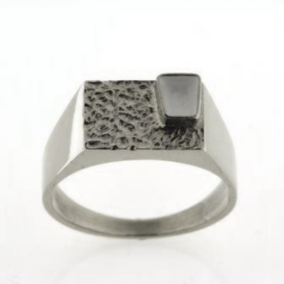 Billede af Tand ring 14 kt. hvg