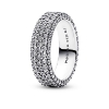 Billede af Pandora Timeless Pavé tredobbelt række ring sølv m. cz (str. 60)