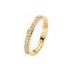 Billede af Spirit Icons Chic ring 2,5 mm. 14 karat guld med 0,43 ct. w/vs str. 48