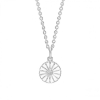 Billede af Lund Copenhagen Marguerit collier 11 mm sølv (45-48 cm)