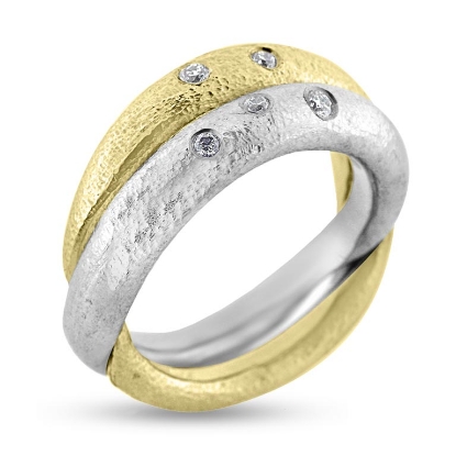 Billede af Ring dobbelt ringe Priser FRA