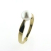 Billede af Ring m. kulturperle 8 kt facon 1,7 gr