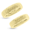 Billede af Vielses & Forlovelses ringe, bred. 6,0 mm. tk. 2,6 mm. 8 kt. facon + 33,4 gr. (prisen er excl. guld)