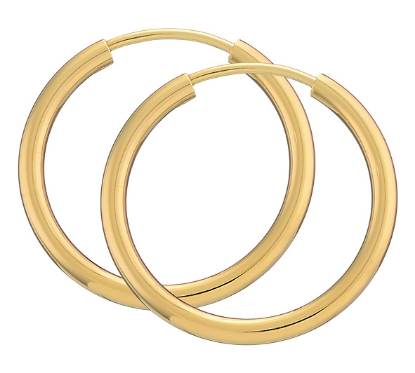 Billede af Creol ørering 2,0mm. 20 mm. 14kt.