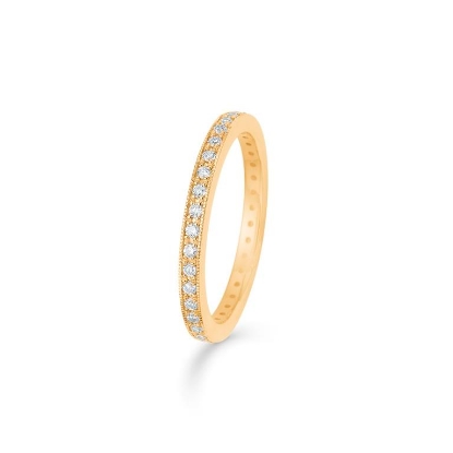 Billede af *Mads Z 14 kt. ring "Poetry" m.0,33ct. brill. W.SI str 50