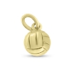 Billede af Vedhæng fodbold 11 mm. massiv 14 kt. facon + 12,4 gr. (prisen er excl. guld)