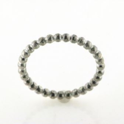 Billede af Ring kugler hele vejen rundt, br. 2,1 mm. massiv, str. -59. 925 s.