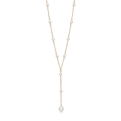 Billede af Mads Z "Olivia" halskæde 8 kt. m. kulturperler
