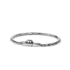 Billede af Bering armbånd stål Arctic Symphony sølv  slange 17 cm