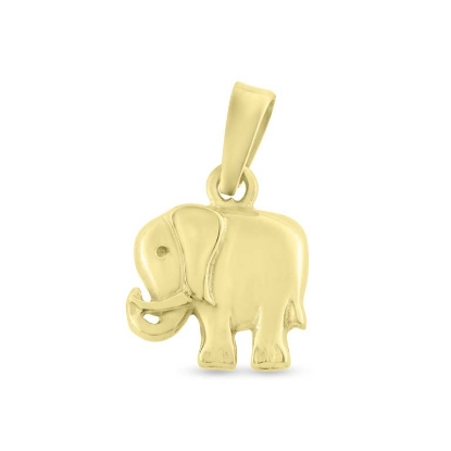 Billede af Vedhæng elefant 8 kt. facon 1,9 gr. (prisen er excl. guld)