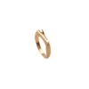 Billede af *Heiring INITIALS "Hjerte" ring forgyldt sølv str. 50
