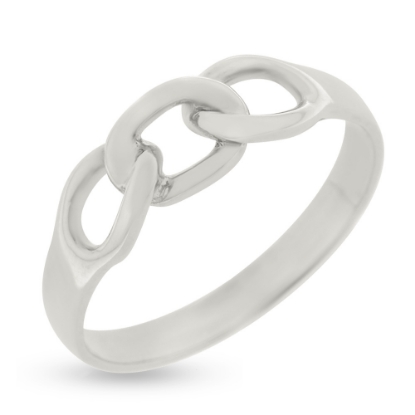 Billede af Loge ring 14 kt. hvg. 