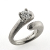 Billede af Ring med brillant 0,50 w/vs., 14 kt. hvg.