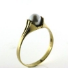 Billede af Ring m. K.P. 5-5½ mm 14 kt