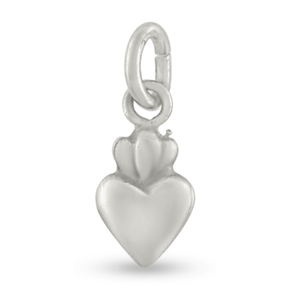 Billede af Vedhæng hjerte, 14 kt. hvg.