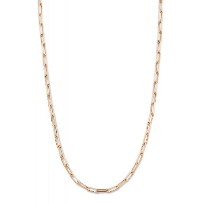 Billede af Spirit Icons Echo (L) halskæde rosaforgyldt sølv 45cm. justérbar