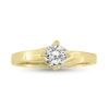 Billede af Ring m. 4 grab. fatn. syn sten 14 kt