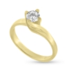 Billede af Ring m. 4 grab. fatn. syn sten 14 kt
