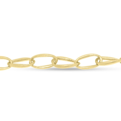 Billede af Collie halskæde, vreden tråd, 2,6 mm. 14 kt.