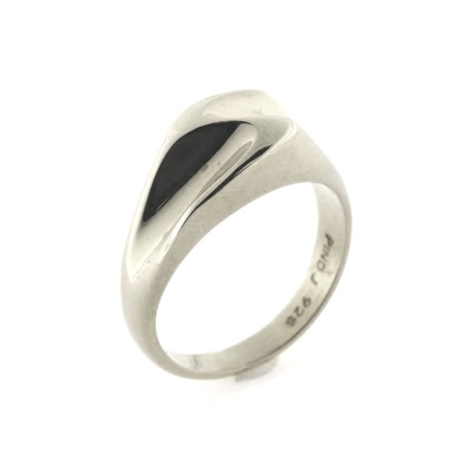 Billede af Ring u/sten 925s