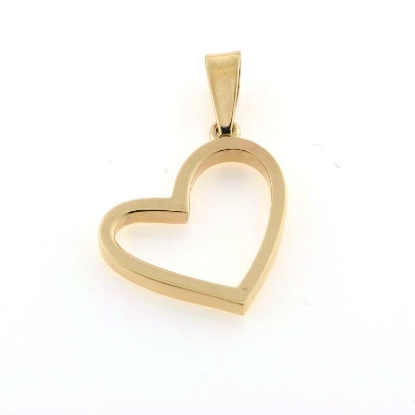 Billede af Vedhæng hjerte 8 kt.