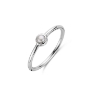 Billede af Spirit Icons Pearl ring sølv m. fvp (str. 56)