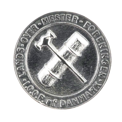 Billede af Lands Over Mester Foreningen  LOMF logeemblem (prøve, kan ikke købes)
