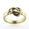 Billede af Ring med knob "pælestik" 14 kt. 