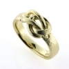 Billede af Ring med knob "pælestik" 14 kt. 