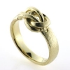 Billede af Ring med knob "pælestik" 14 kt. 