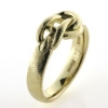 Billede af Ring med knob "pælestik" 14 kt. 