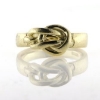 Billede af Ring med knob "pælestik" 14 kt. 