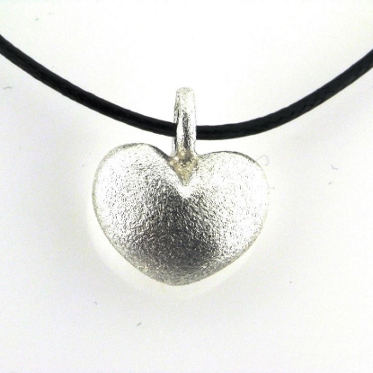 Billede af Vedhæng hjerte, massivt 925s.