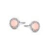 Billede af Spirit Icons Euphoria Pink ørestikker sølv m. cz