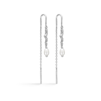 Billede af Studio Z "Tangled" øreringe sølv m. fvp