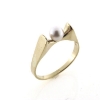 Billede af Ring m. K.P. 14 kt. facon 2,6 gr. (prisen er excl. guld)