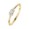 Billede af Spirit Icons Vida ring 14 karat guld med 0,16 ct. w/vs (str. 52)
