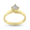 Billede af Ring m. 4 grab. fatn. 14 kt. facon 3,5 gr. (prisen er excl. guld)