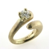 Billede af Ring med brillant 1,00 w/vs. 14 kt. 