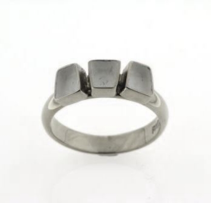 Billede af Tandring 3 tand (gl. ring bruges) 925s