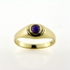 Billede af Ring 5 mm cabochon sleben sten 8 kt. facon 2,9 gr. (prisen er excl. guld)