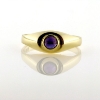 Billede af Ring 5 mm cabochon sleben sten 8 kt. facon 2,9 gr. (prisen er excl. guld)