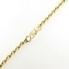 Billede af Armlænke med udsavet monogram "SCS" brill. 0,03 w/vs. 14 kt. facon + 25,3 gr. (prisen er excl. guld)