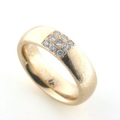 Billede af Ring med 9 brill. a 0,02 tw/vvs.