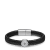 Billede af Bering Arctic Symphony læderarmbånd poleret stål (200mm)